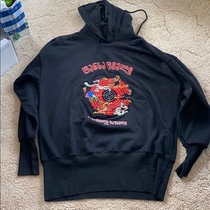 Oversize Black hoodie Size Small